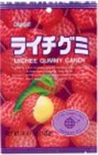 KASUGAI LYCHEE GUMMY CANDY LYCHEE IS A FRUIT ORIGINALLY GROWN IN SOUTHERN CHINA AND SAID TO HAVE BEEN FAVORED BY YANG GUIFEI. KASUGAI