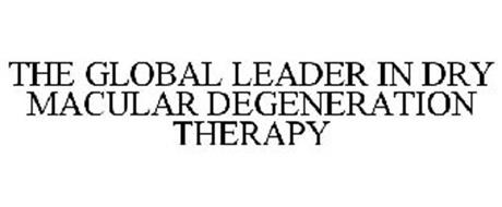 THE GLOBAL LEADER IN DRY MACULAR DEGENERATION THERAPY