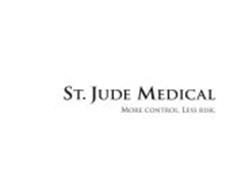 ST. JUDE MEDICAL MORE CONTROL. LESS RISK.