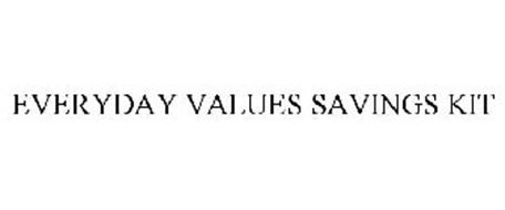 EVERYDAY VALUES SAVINGS KIT
