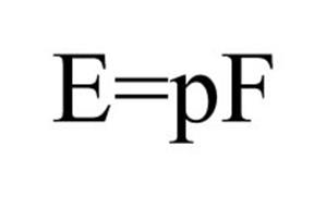 E=PF