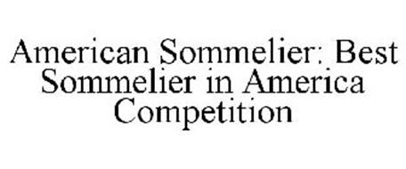 AMERICAN SOMMELIER: BEST SOMMELIER IN AMERICA COMPETITION