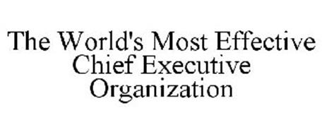 THE WORLD'S MOST EFFECTIVE CHIEF EXECUTIVE ORGANIZATION