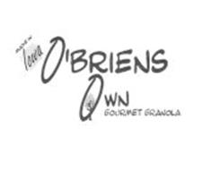 O'BRIENS OWN GOURMET GRANOLA MADE IN IOWA