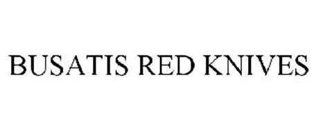 BUSATIS RED KNIVES