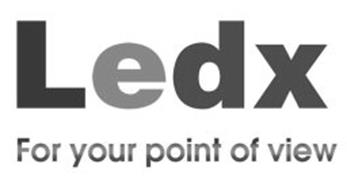 LEDX FOR YOUR POINT OF VIEW