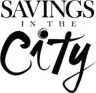 SAVINGS IN THE CITY