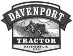 DAVENPORT TRACTOR DAVENPORT, IA U.S.A.