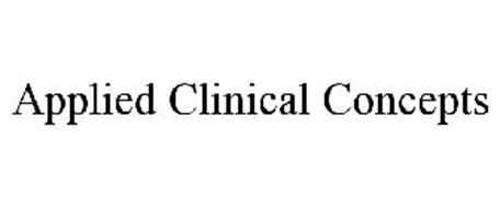 APPLIED CLINICAL CONCEPTS