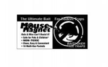 THE ULTIMATE BAIT FOR RODENT TRAPS MOUSE MAGNET RATS & MICE CAN