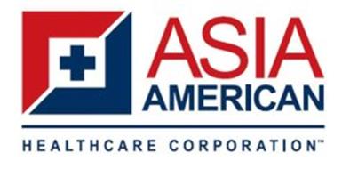 ASIA AMERICAN HEALTHCARE CORPORATION