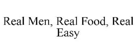 REAL MEN, REAL FOOD, REAL EASY