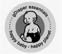 GDIAPER ESSENTIALS HAPPY BABY · HAPPY PLANET