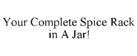 YOUR COMPLETE SPICE RACK IN A JAR!