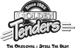 SINCE 1985 GOLDEN TENDERS THE ORIGINAL & STILL THE BEST