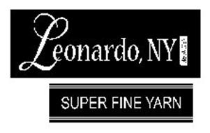 LEONARDO, NY NEW YORK SUPER FINE YARN