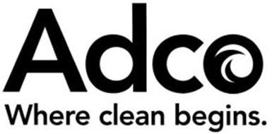 ADCO WHERE CLEAN BEGINS.