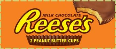 REESE'S MILK CHOCOLATE 2 PEANUT BUTTER CUPS