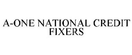 A-ONE NATIONAL CREDIT FIXERS