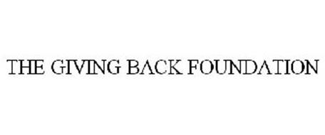 THE GIVING BACK FOUNDATION