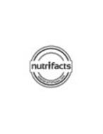 NUTRIFACTS VERIFIED NUTRITIONAL DATA