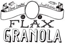 FLAX GRANOLA HAND CRAFTED SMALL BATCHES 12 OZ X K D S M