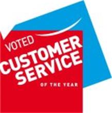 VOTED CUSTOMER SERVICE OF THE YEAR