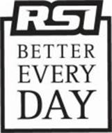 RSI BETTER EVERY DAY