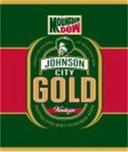 MOUNTAIN DEW JOHNSON CITY GOLD VINTAGE FROM THE MAKERS OF MOUNTAIN DEW DISTINCTIVE MALT FLAVORED SODA