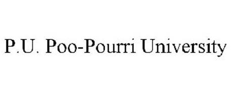 P.U. POO-POURRI UNIVERSITY