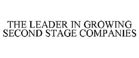THE LEADER IN GROWING SECOND STAGE COMPANIES
