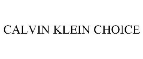 CALVIN KLEIN CHOICE