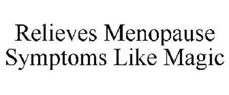 RELIEVES MENOPAUSE SYMPTOMS LIKE MAGIC