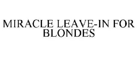 MIRACLE LEAVE-IN FOR BLONDES