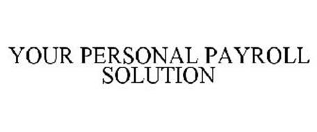 YOUR PERSONAL PAYROLL SOLUTION
