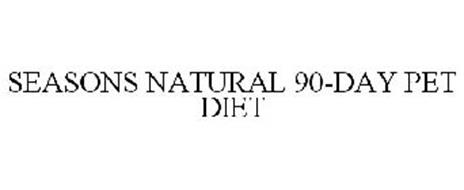 SEASONS NATURAL 90-DAY PET DIET