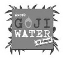 EXOTIC GOJI WATER ALL NATURAL