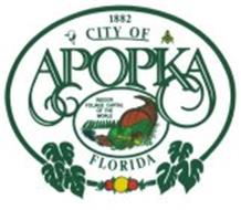1882 CITY OF APOPKA FLORIDA INDOOR FOLIAGE CAPITAL OF THE WORLD