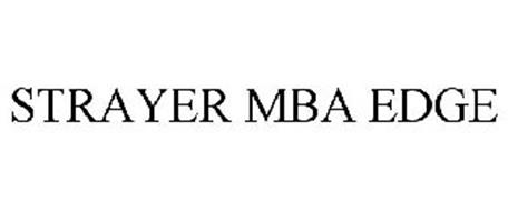STRAYER MBA EDGE