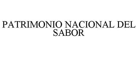 PATRIMONIO NACIONAL DEL SABOR