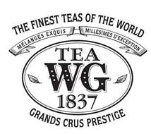 THE FINEST TEAS OF THE WORLD MELANGES EXQUIS MILLESIMES D'EXCEPTION TEA WG 1837 GRANDS CRUS PRESTIGE