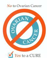 NO TO OVARIAN CANCER OVARIAN CANCER YES TO A CURE