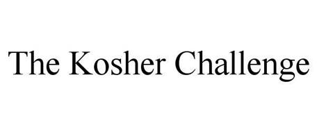 THE KOSHER CHALLENGE
