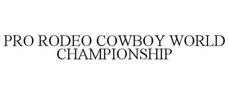 PRO RODEO COWBOY WORLD CHAMPIONSHIP