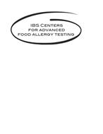 IBS CENTERS FOR ADVANCED FOOD ALLERGY TESTING