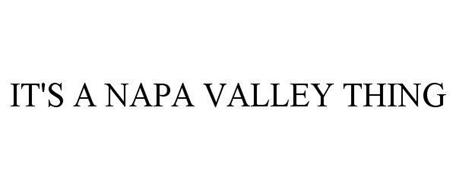 IT'S A NAPA VALLEY THING