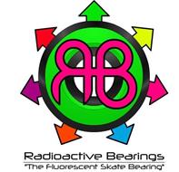 RB RADIOACTIVE BEARINGS THE FLUORESCENT SKATE BEARING