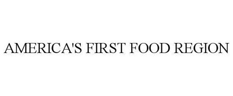 AMERICA'S FIRST FOOD REGION