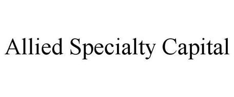 ALLIED SPECIALTY CAPITAL
