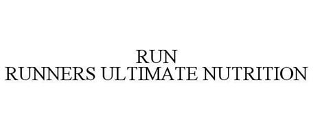 RUN RUNNERS ULTIMATE NUTRITION